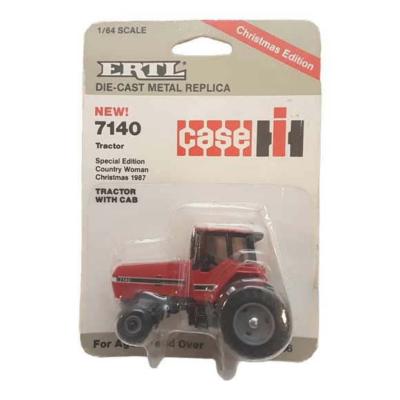 Vintage 1980s ERTL Die Cast Metal Replica CASE IH 7140 Tractor Special Edition - Picture 1 of 10